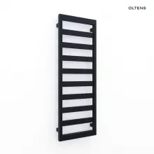 Oltens Benk grzejnik łazienkowy 115x40 cm czarny mat 55036300 + KOD RABATOWY + Wysyłka 0zł